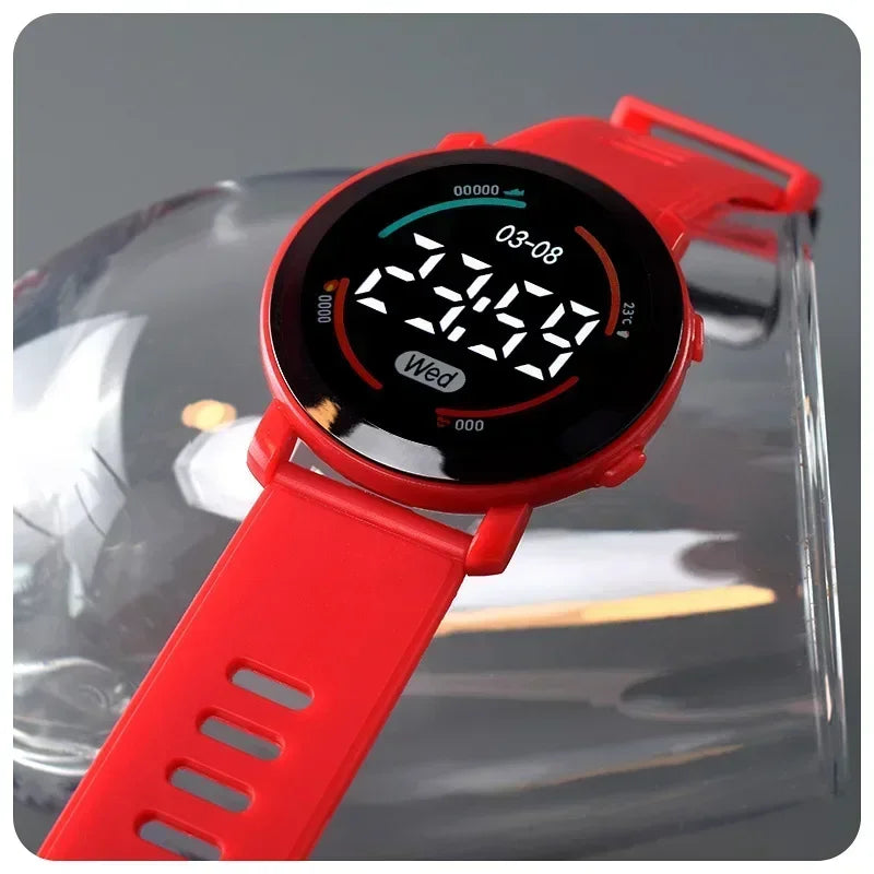 LED Digital Kids Luminous Sport Watch