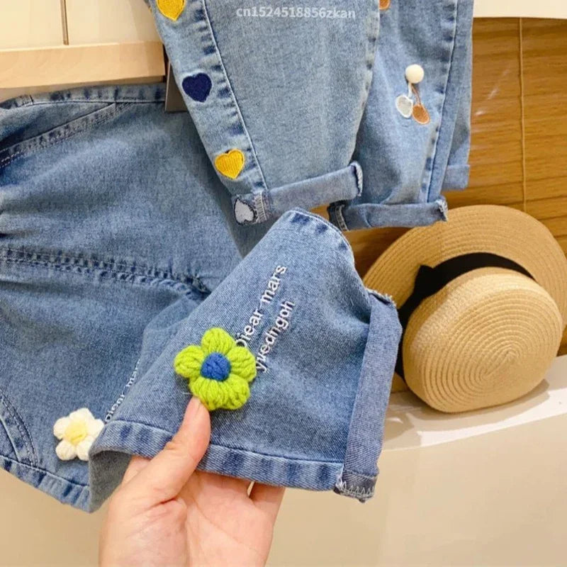 Ambroider Flower Jeans