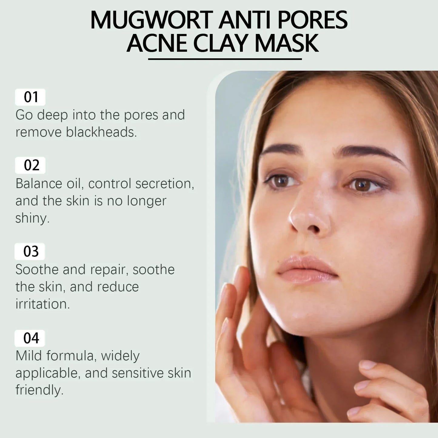 Nourishing Repair Pore Shrinking Blackhead Remover Mud Mask