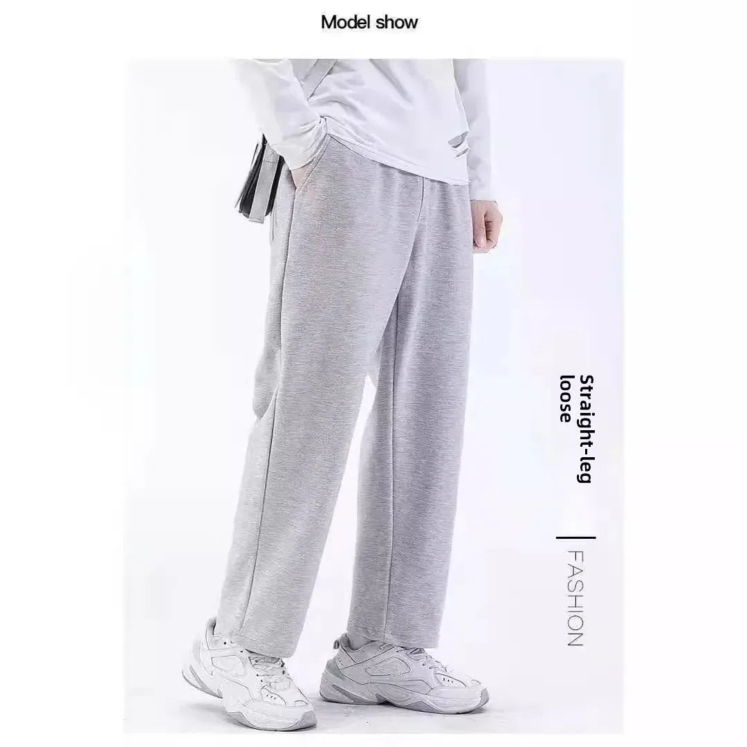 Men's Loose-Fit Casual Long Cotton trousers