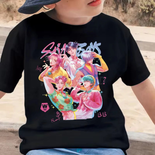 Anime K pop Demon Hunters Kids T-shirts
