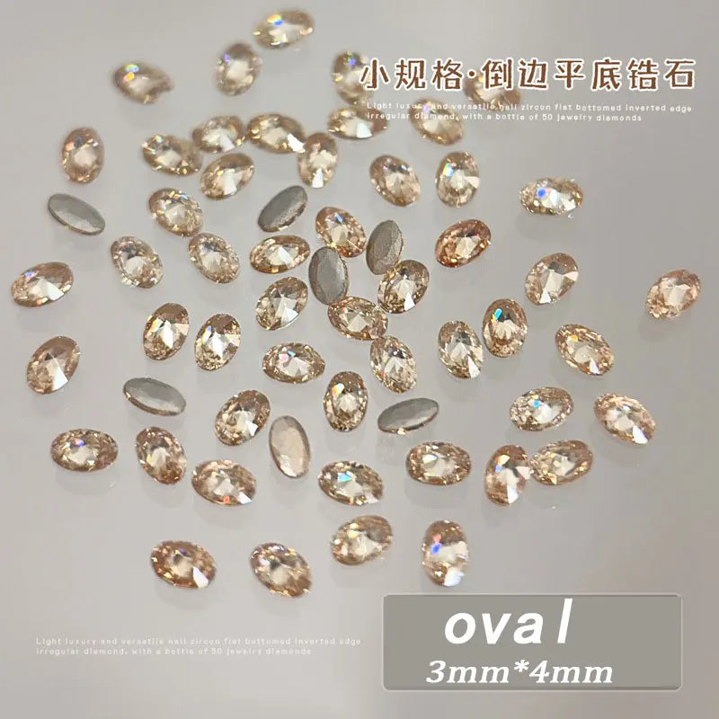 Shiny Zircon Rhinestones Nail Charms