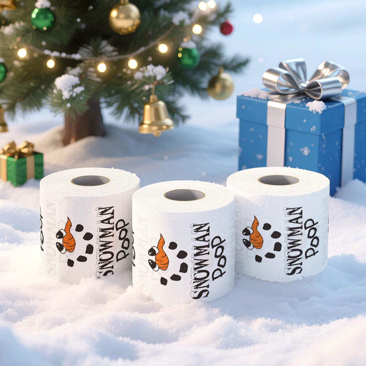 Christmas Toilet Roll Paper