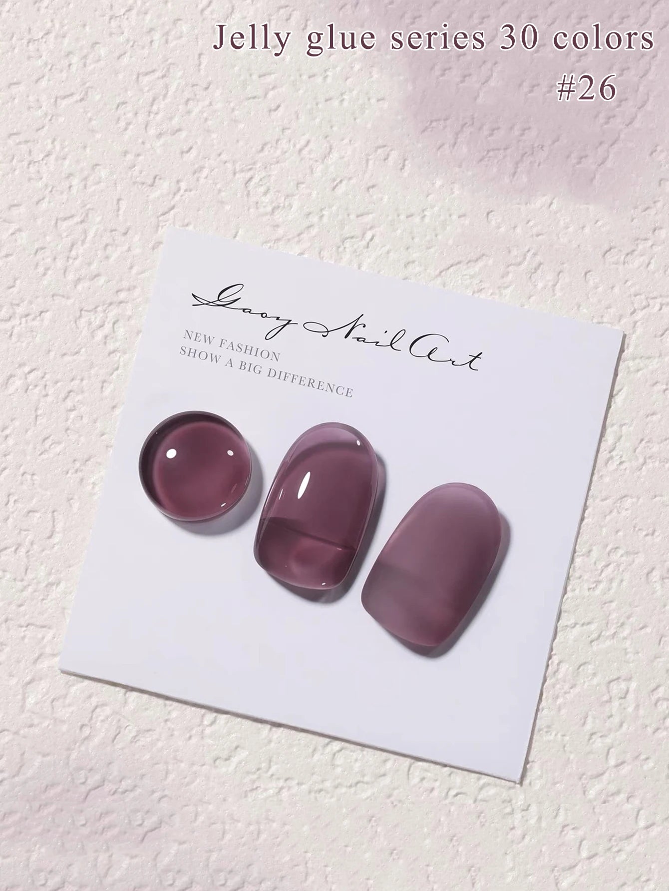 Pure Desire Blush Jelly Gel Nail Polish