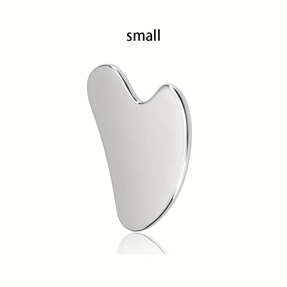Soothing and Cooling, Stainless Steel Gua Sha Facial Massager