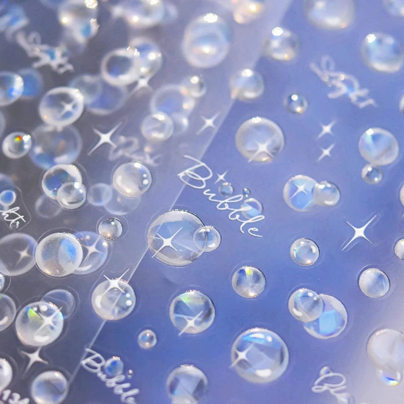 Soft Relief Decoration Nail Art Stickers