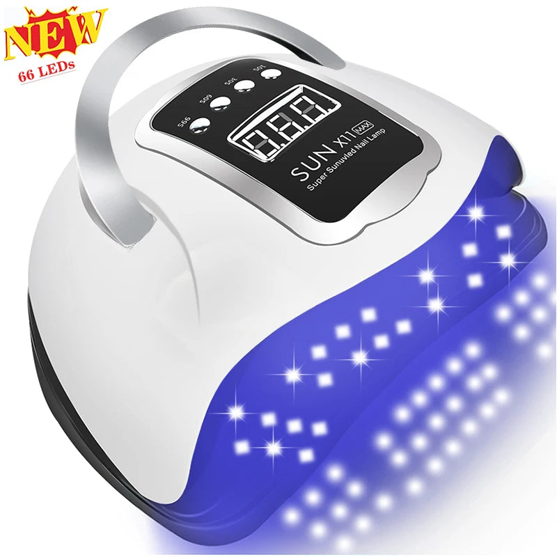 Nail Polish Kit With Nail Lamp