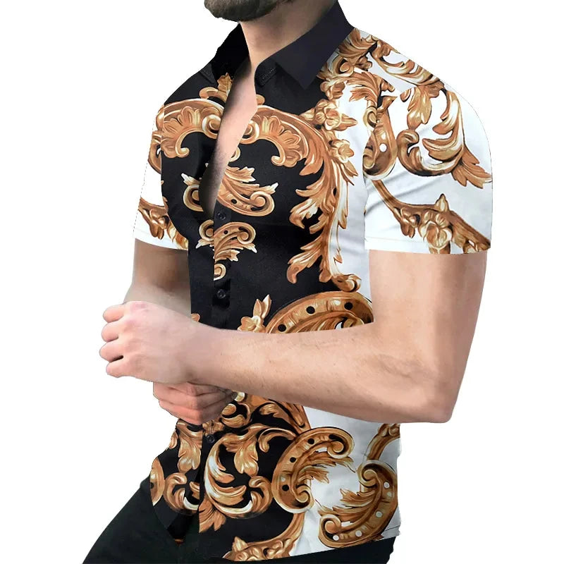 Short-sleeved Summer Shirt fot Men