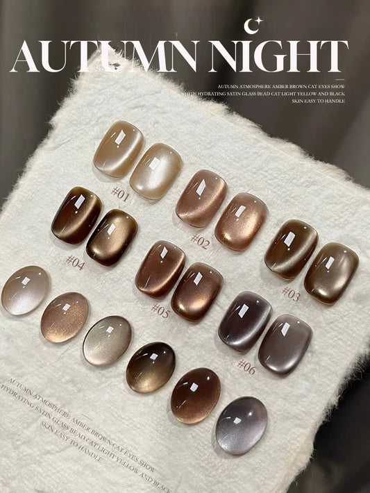 Night Cat Eye Gel Nail Polish