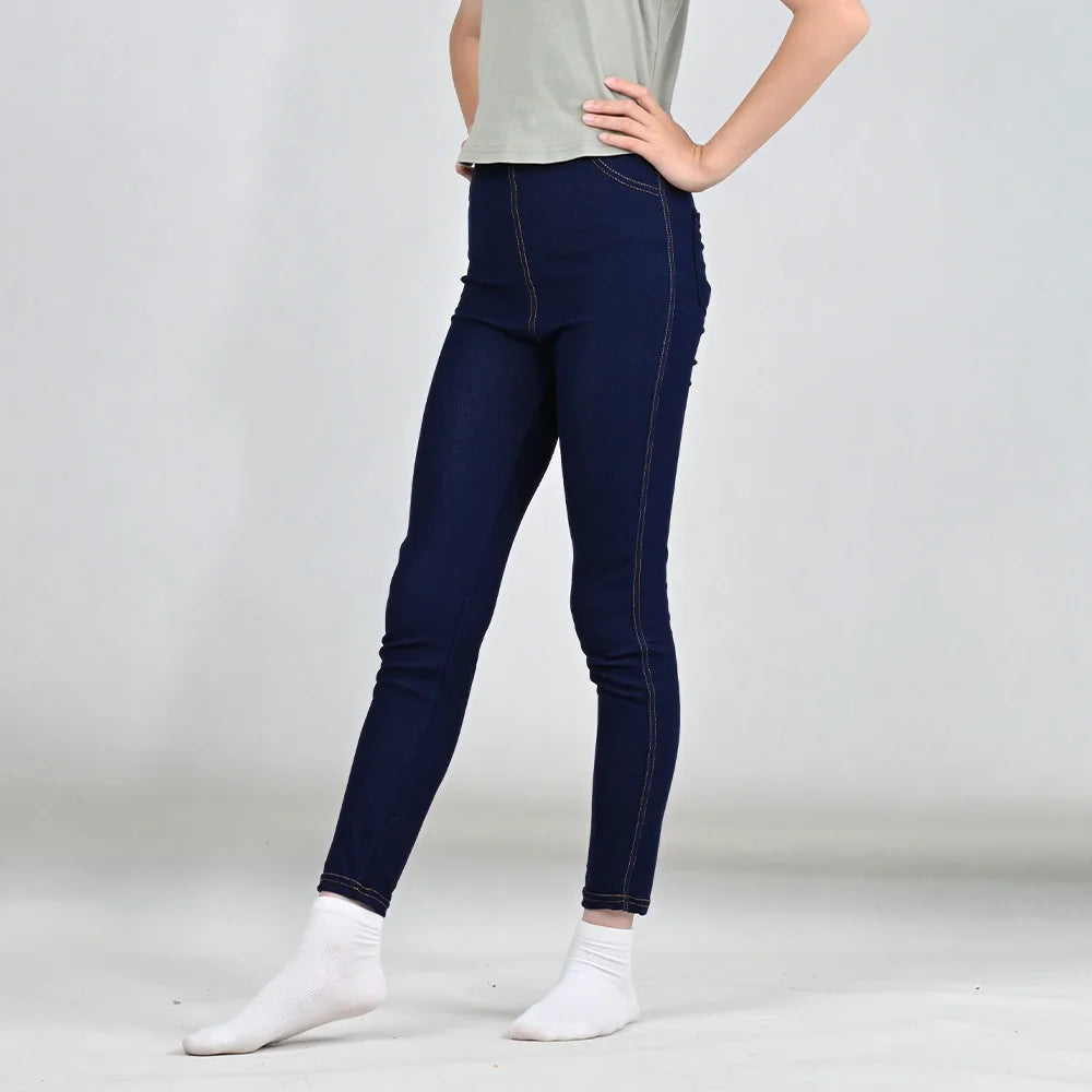 Denim skinny leggings Soft Breathable pants