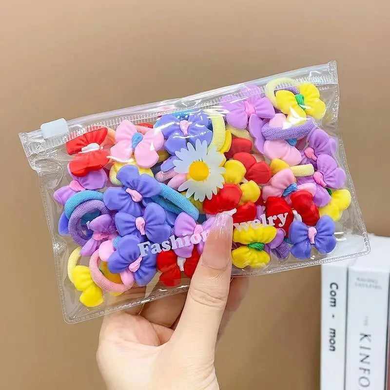Cute Cartoon Rubber Elastic Hair Bands