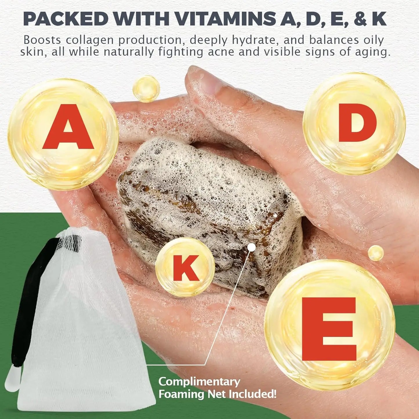 Raw African Black Soap for Oily Skin