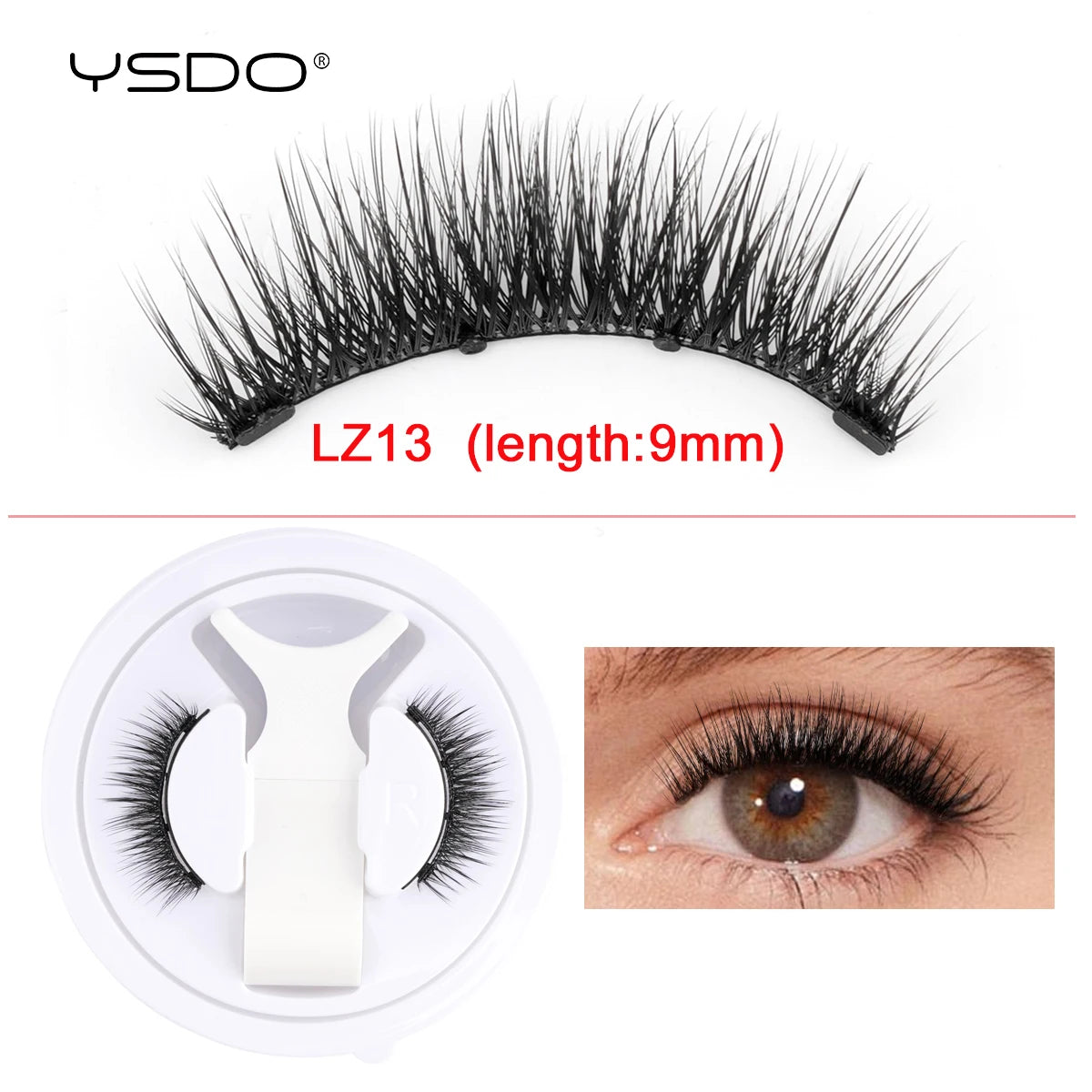 Magnetic  Long-Lasting Eyelashes