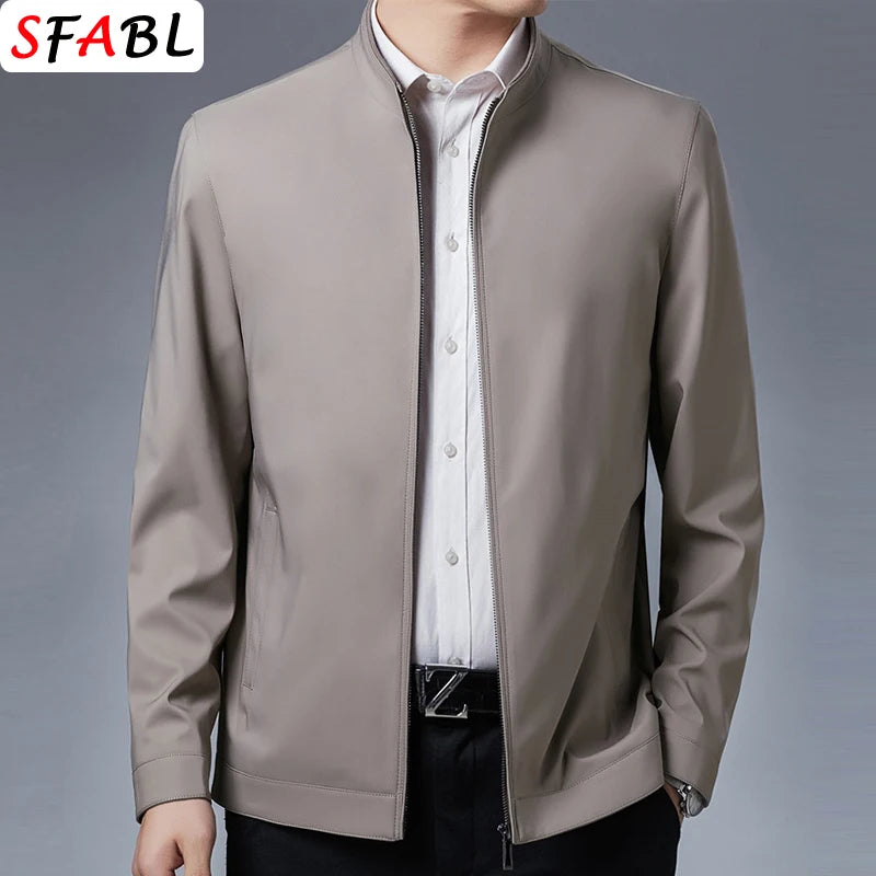 Casual Luxury Full Zip Up Jackets