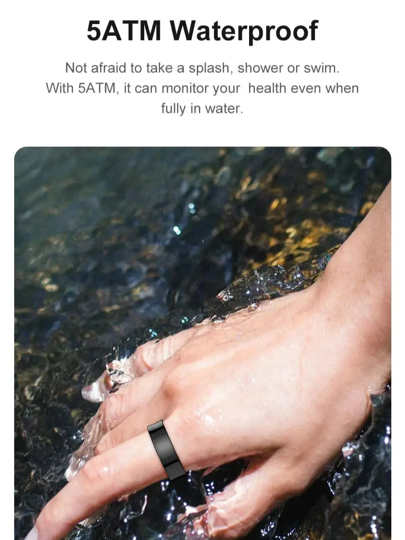 New Smart Ring Mode Skin Temperature Monitor