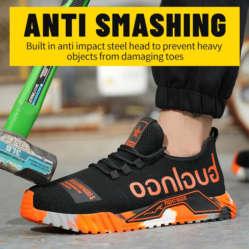 Fashion Sports Puncture-Proof Shoes Security Protective