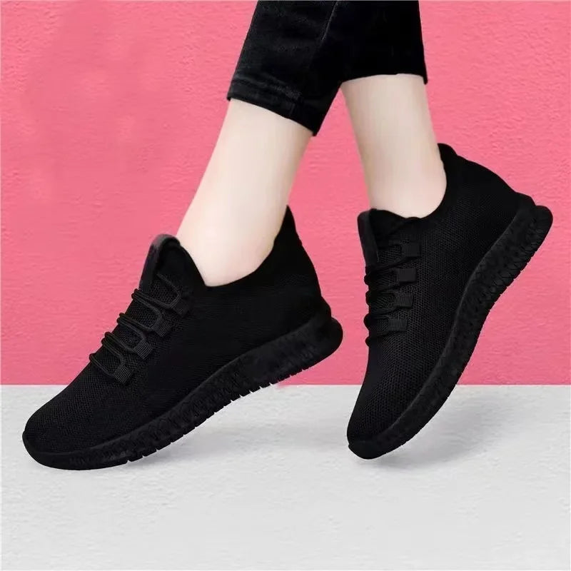Fashionable Breathable Round Toe Sneakers