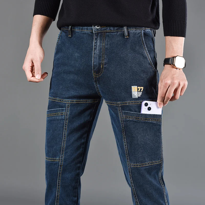 Slim Fit Fashion Jeans For Men