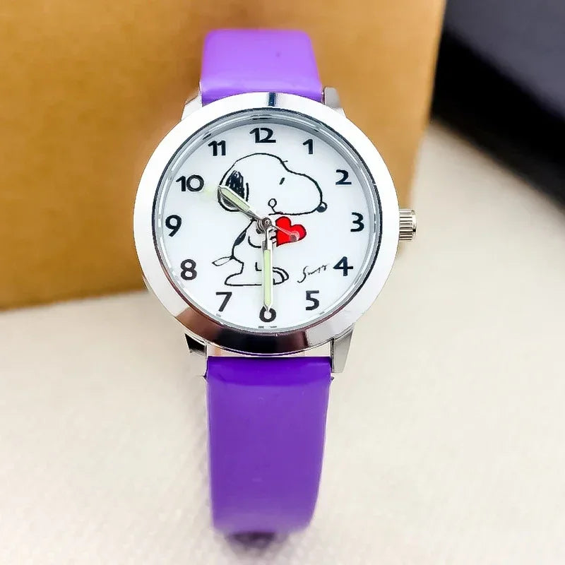Cute Snoopy Children Quartz Watch
