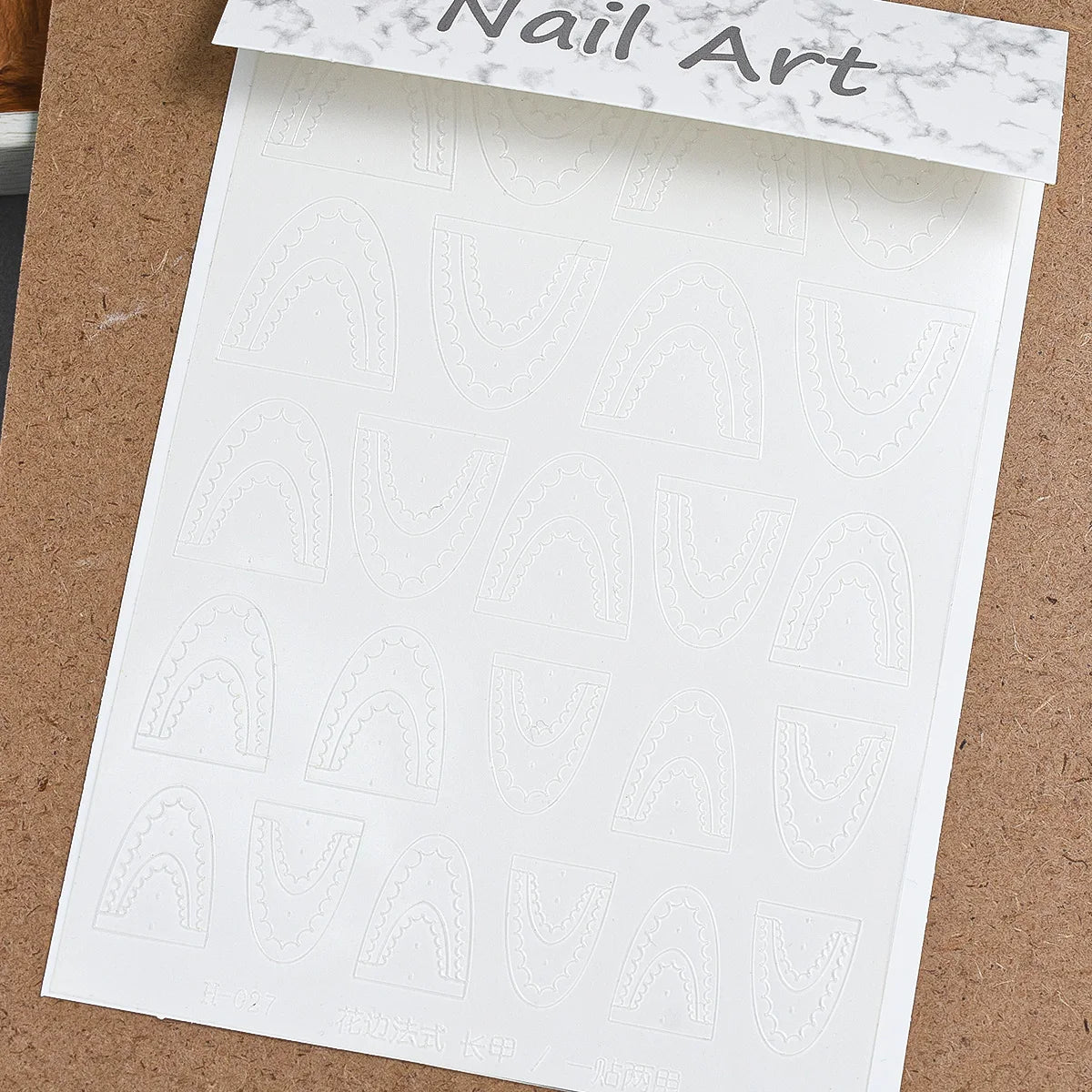 Hollow Lace  Self-Adhesive Nail Stickers