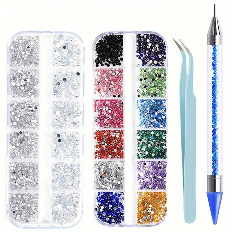 3 D Crystal Decorations Glitter Crystal Gem
