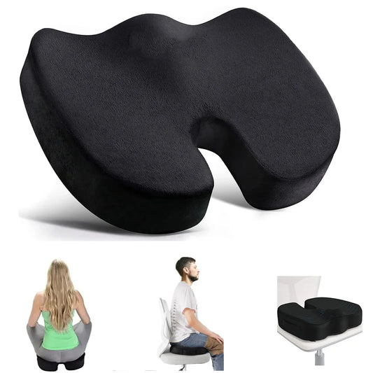 Travel Seat Cushion Memory Foam Pillow