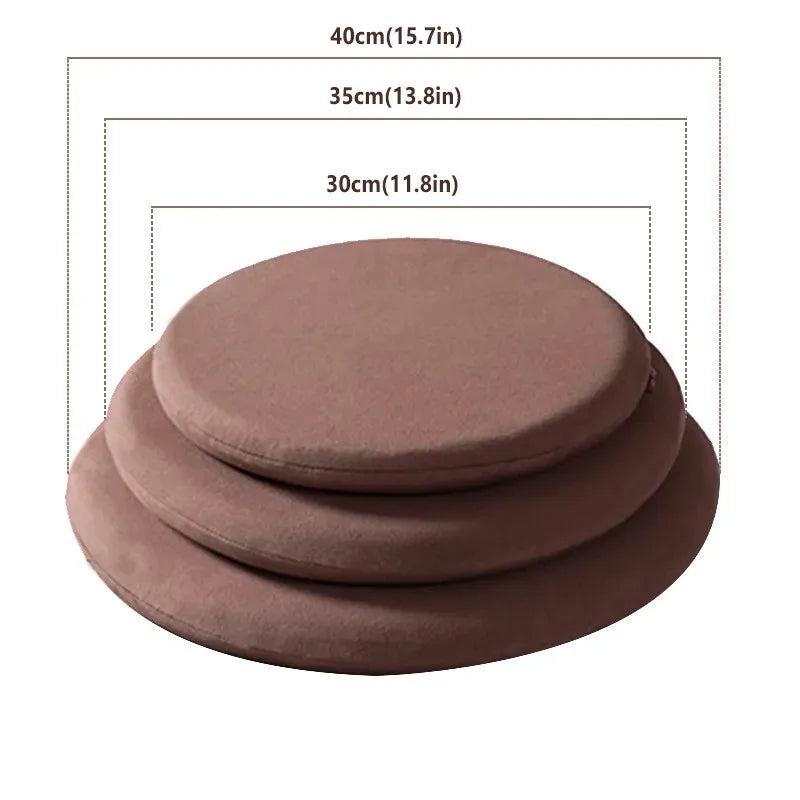 Memory Foam Round Chair Pad