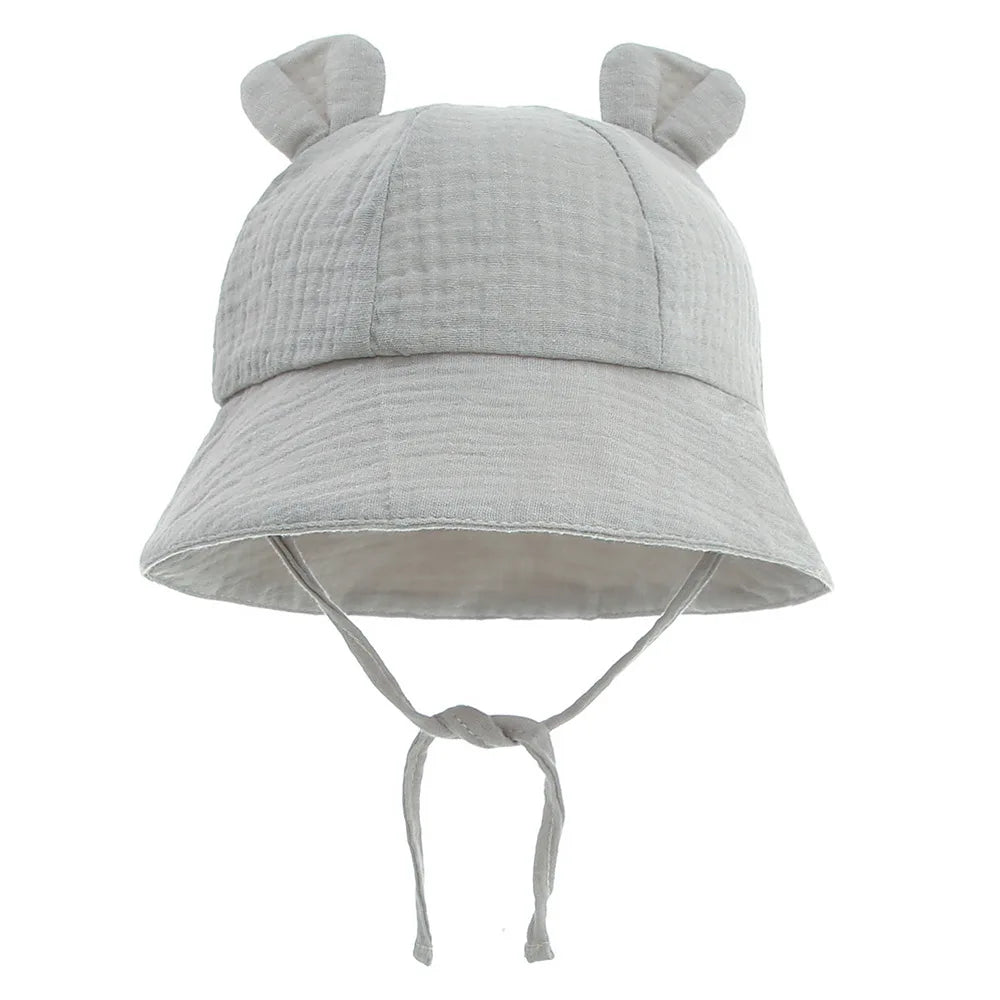 Muslin Cotton Baby Bucket Hat