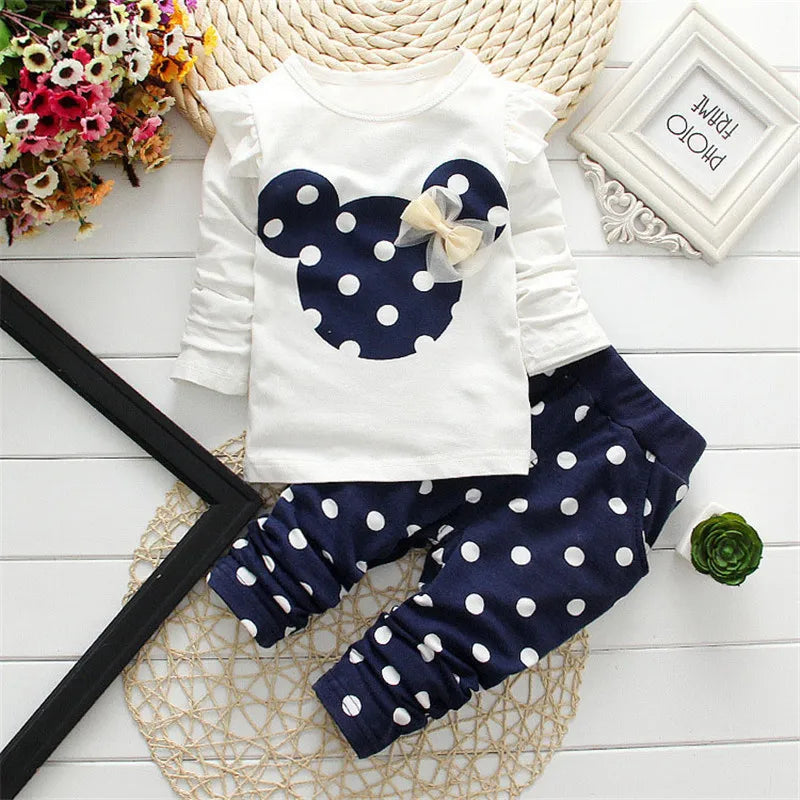 2-piece children's fashion newborn set