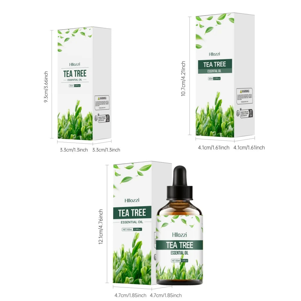 100% pure tea tree body care essential oil