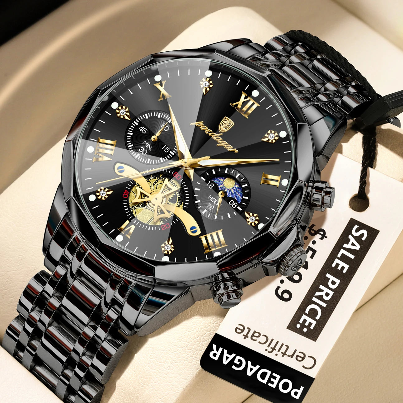 Luxury Original Waterproof Luminous Wristwatch