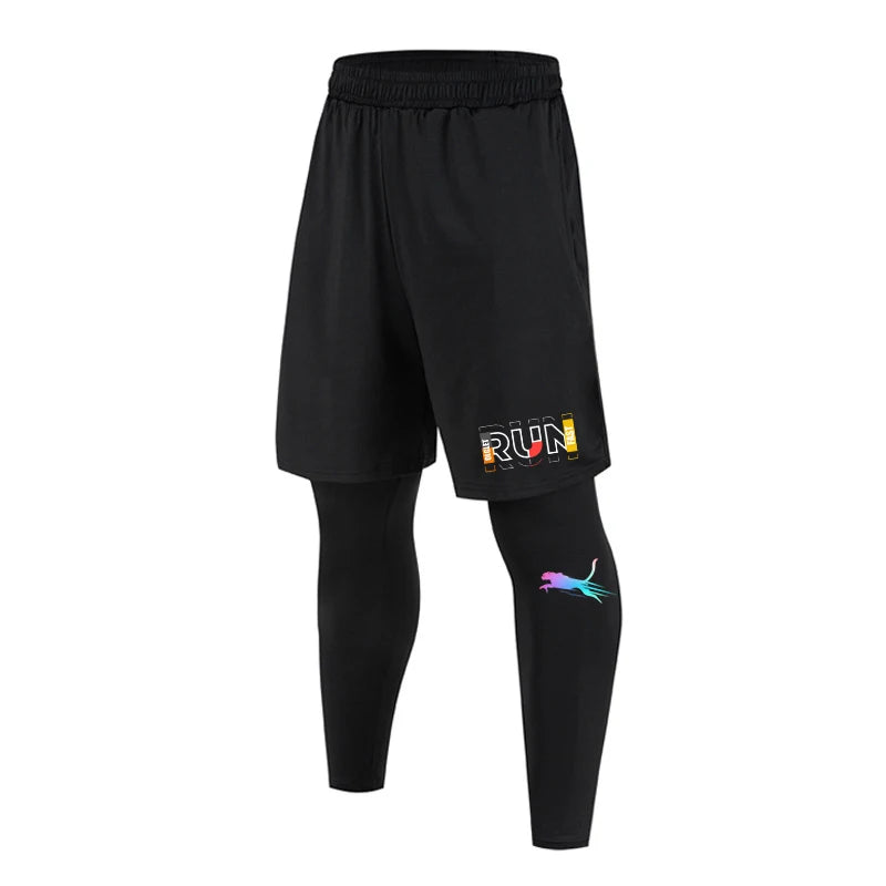 Men Training Athletic Shorts