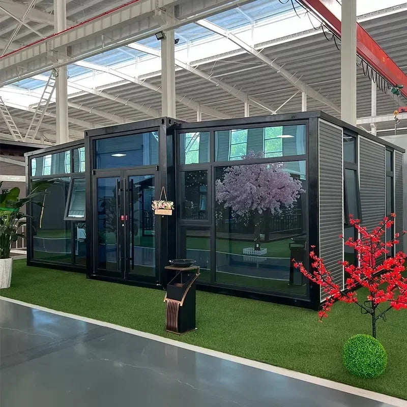 Container House Home Luxury 4 Beds Room Small Modern Tiny Prefab House Outdoor Mobile Prefabricated House Australia