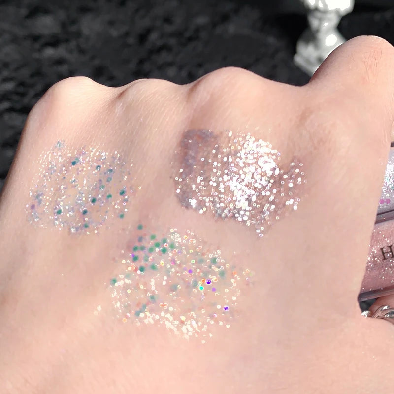 Eye shadow liquid gloss