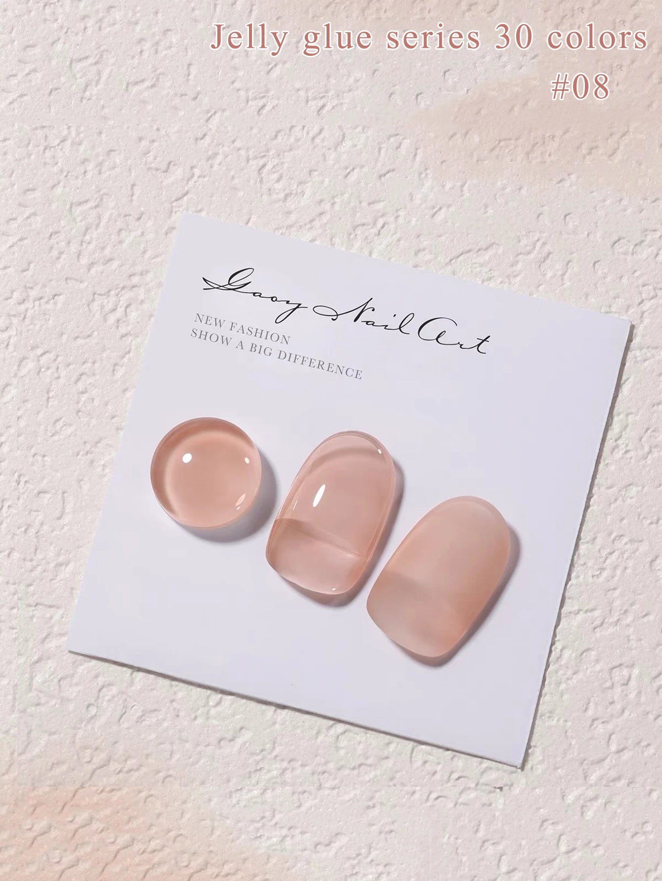 Pure Desire Blush Jelly Gel Nail Polish