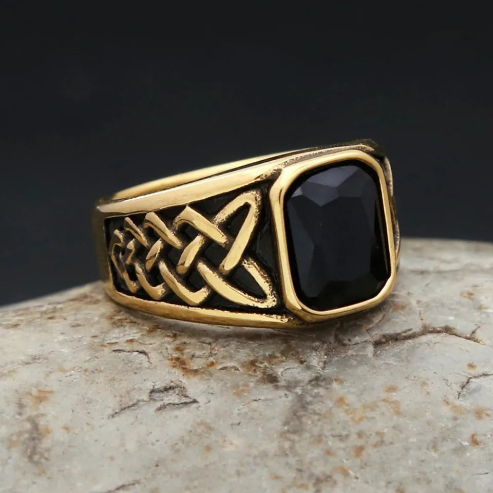 Fashion Vintage Nordic Vikings Knot Rings
