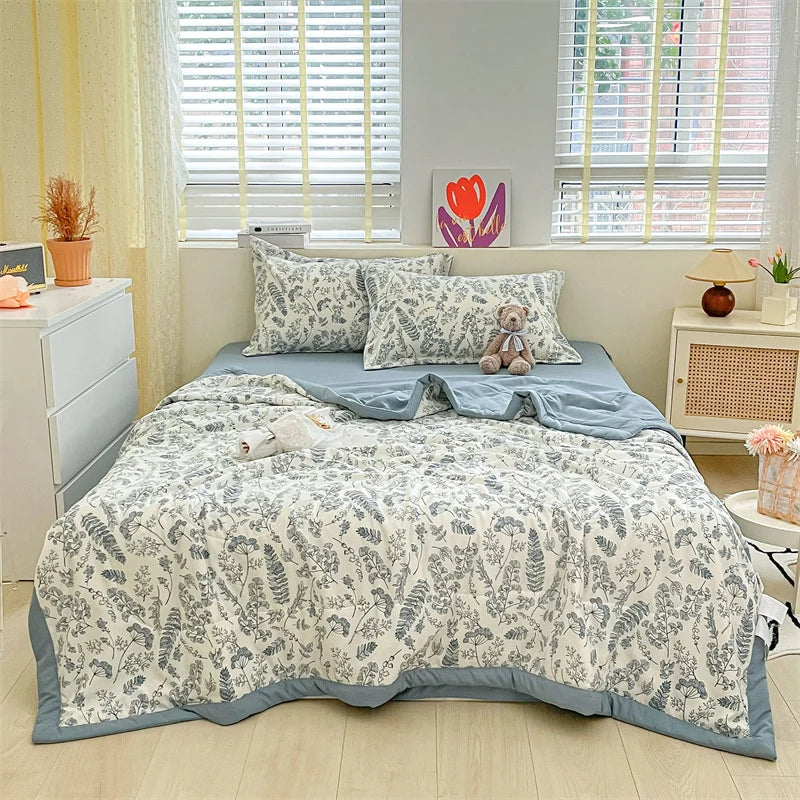 Printed Thin Duvet Blanket