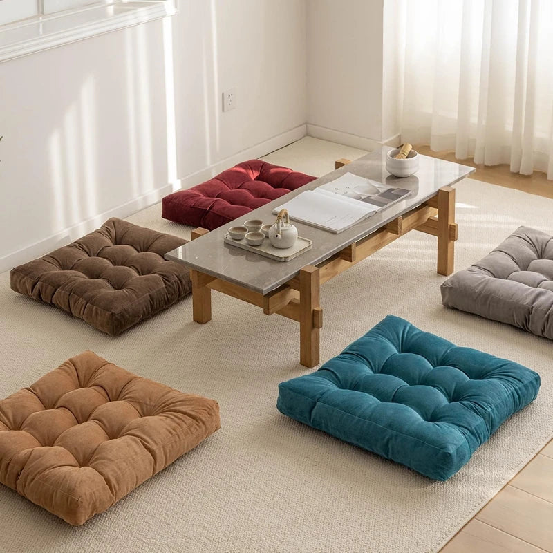 Square Floor Seating Pillow