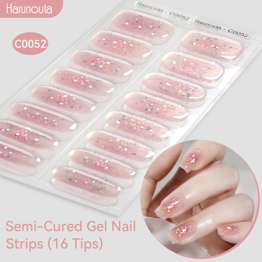 Gradient Semi Cured Gel Nail Strips