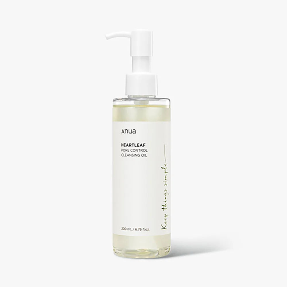 Skincare Heart Leaf Toner Pore Cleansing Oil