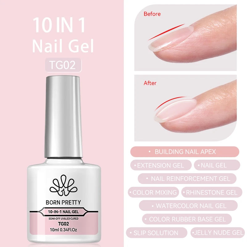 Coat and Base Gel Nail Polish