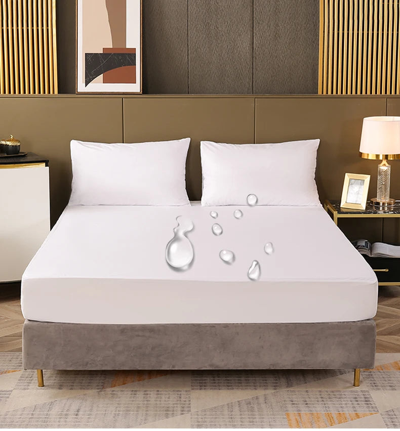 Waterproof Fitted Sheet Bedding Cover