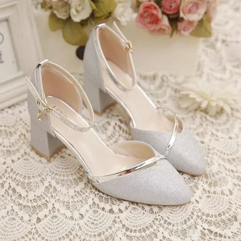 Women's Shoes One Word Buckle Fashion Sandals