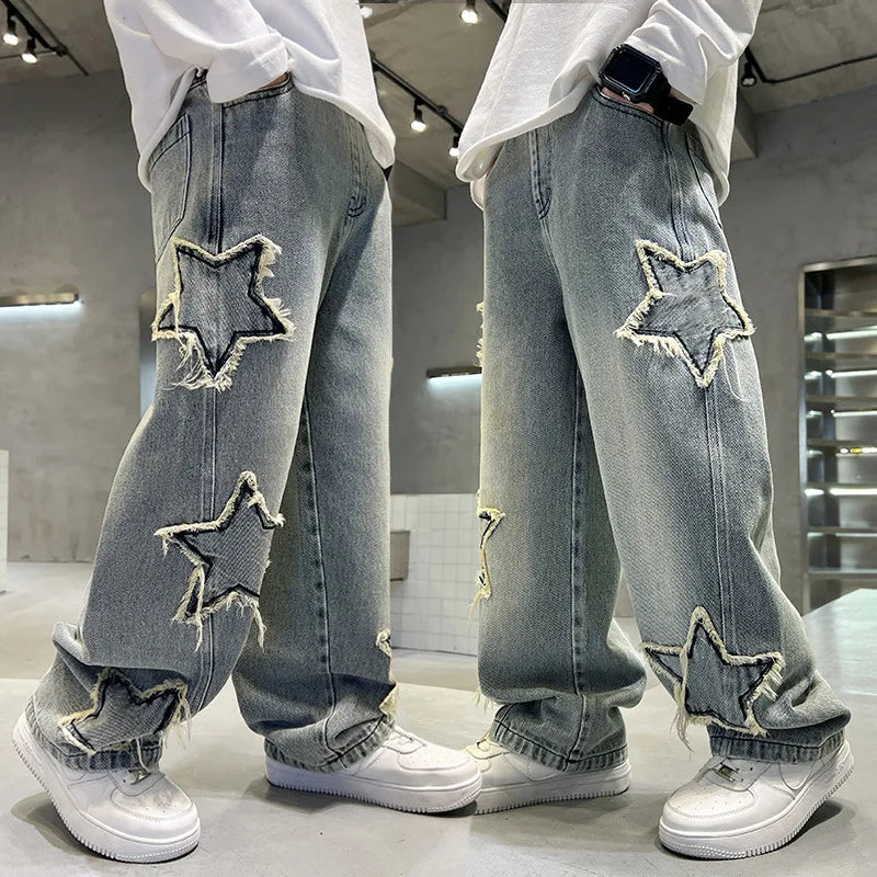 New Fashion Teenager Boys Denim Pants