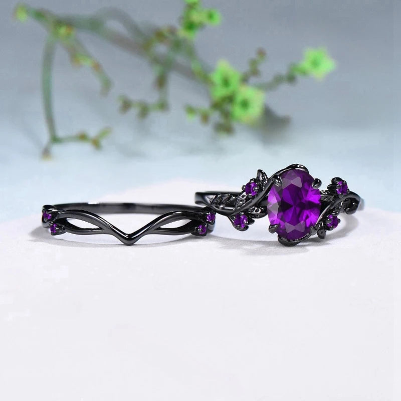 Elegant women's gemstone ring