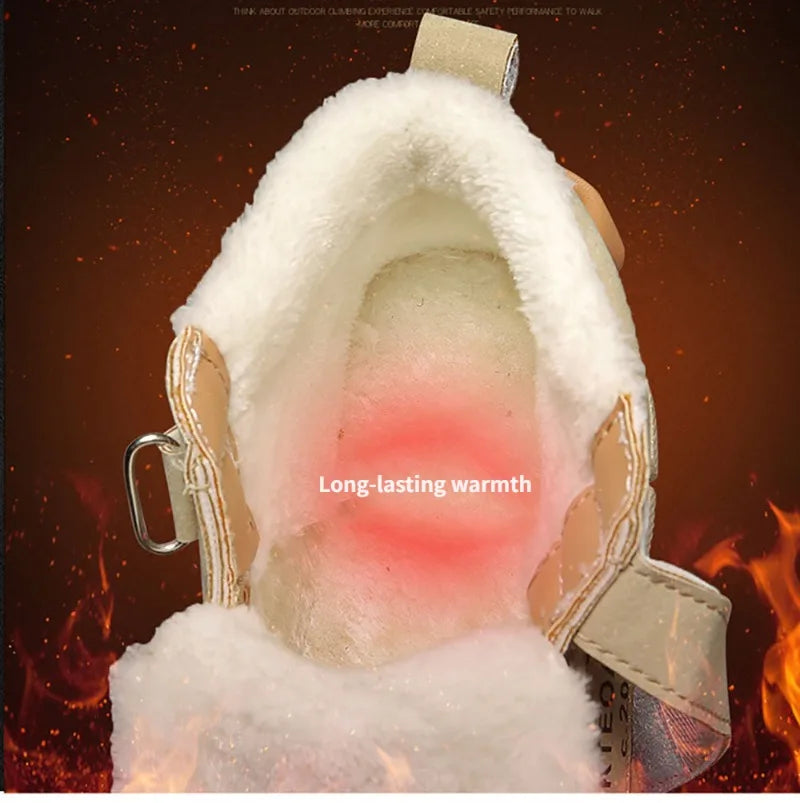 Trendy Fashion Warm Faux Fur Boots For Kids