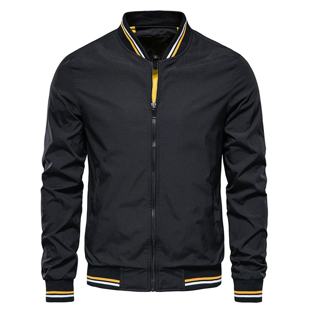Spring Summer Bomber Casual Slim Fit Men Jackets
