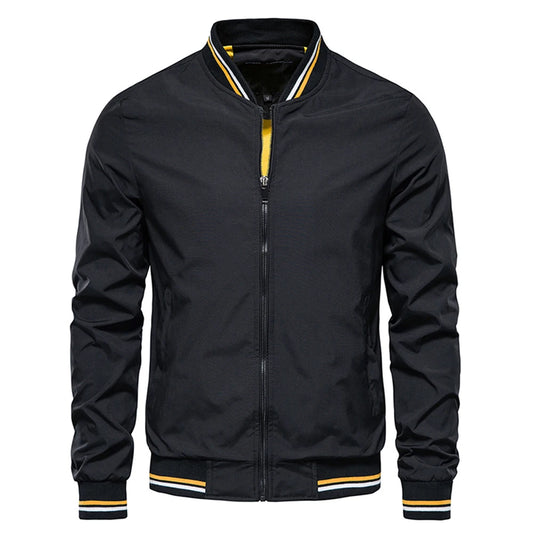 Spring Summer Bomber Casual Slim Fit Men Jackets