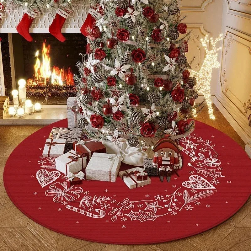 Minimalist Design Christmas Tree Skirt
