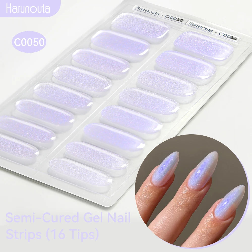 Gradient Semi Cured Gel Nail Strips